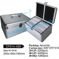 Aluminum CD case ,CD case,CD carrying case