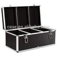 portable Aluminum CD case ,cd case,CD carrying case