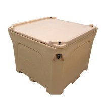 450L Plastic fish bin large fish cooler box fish container